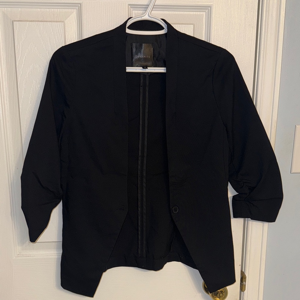 Dynamite Black Blazer